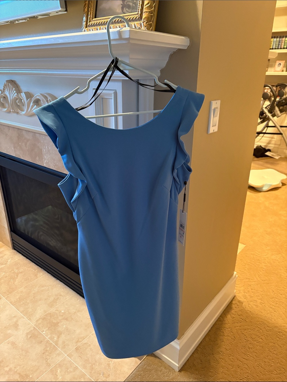 Calvin Klein Light Blue Dress with Branded Tag NWT